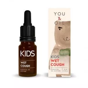 You & Oil  Mezcla bioactiva para niños Tos húmeda - 10 ml