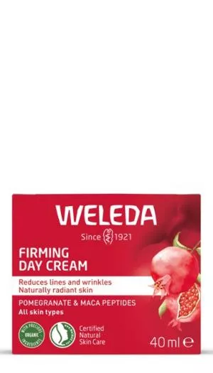Weleda  Crema de día reafirmante con péptidos de granada y maca 40 ml