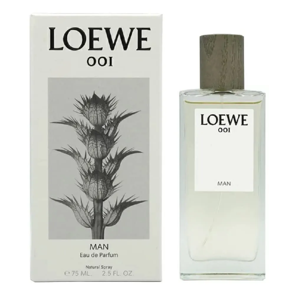 001 Pour Homme agua de perfume para hombre 75 ml