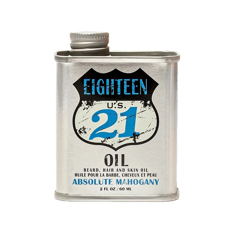 Aceite para barba, cabello y piel Absolute Mahogany, aceite multiusos para barba 60 ml