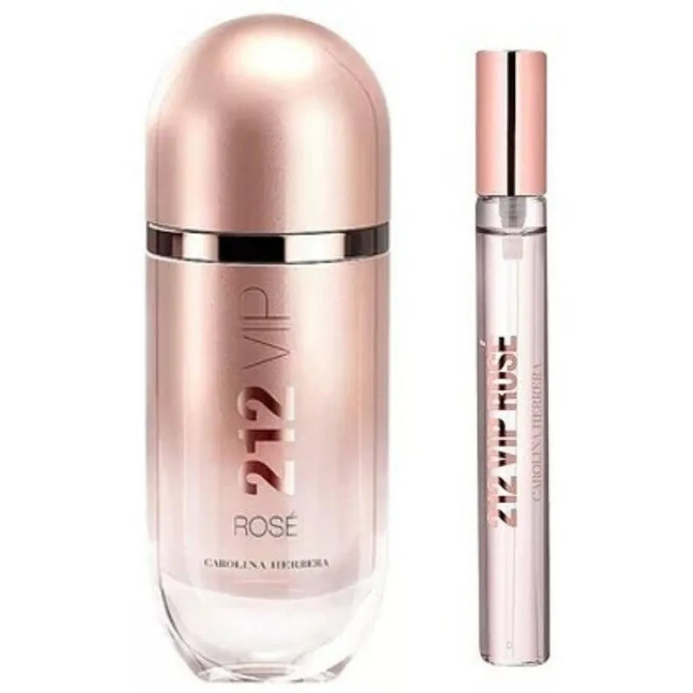 212 VIP Rosé 80 ml + EDP MINI Eau de Parfum para mujer 10 ml