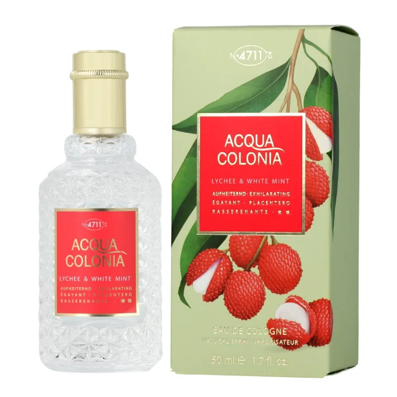 4711 Acqua Colonia Lychee & White Mint agua de colonia unisex