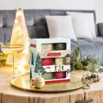 Set de regalo de 6 mini velas votivas en vaso