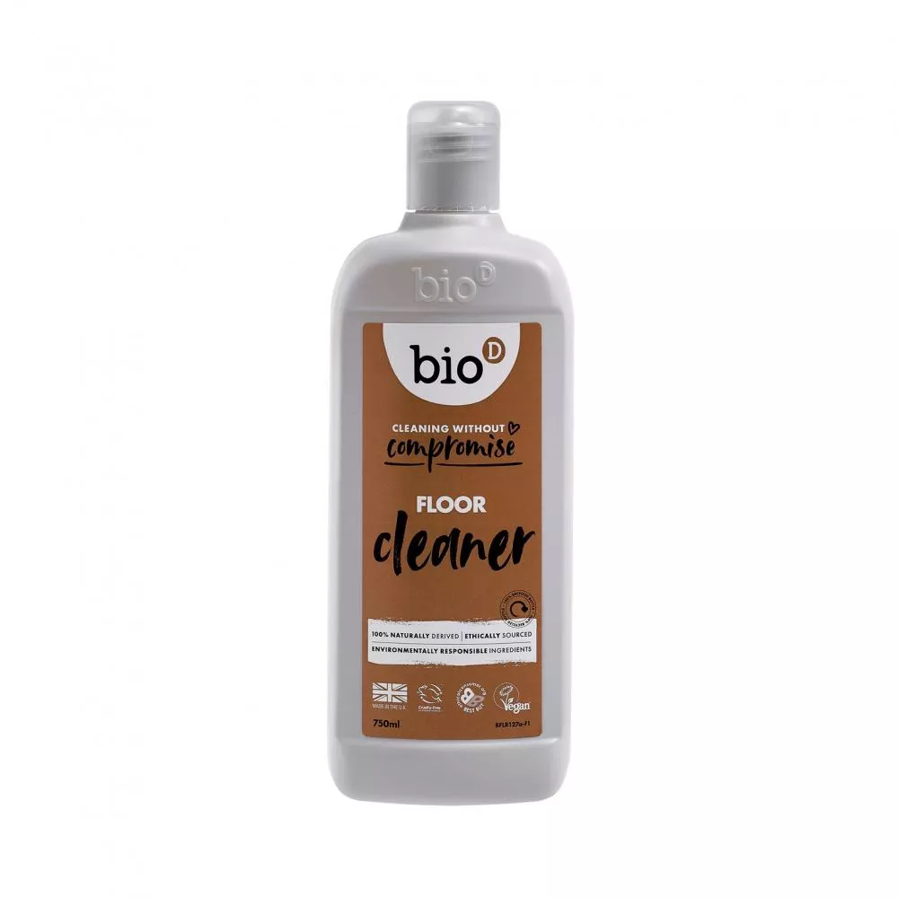 Bio-D Limpiador de suelos y parquet con aceite de linaza (750 ml)