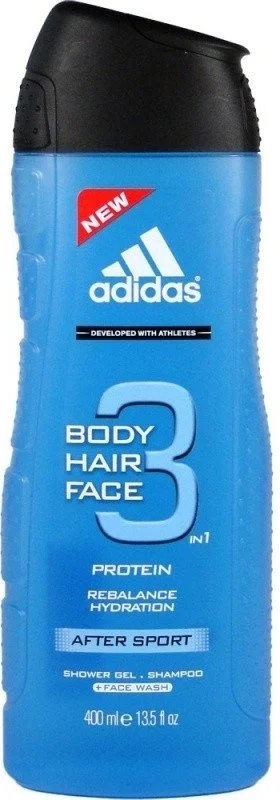 After Sport gel de ducha 3 en 1 para hombre 400 ml