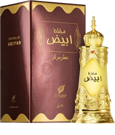 Aceite de perfume Mukhalat Abiyad U 20 ml