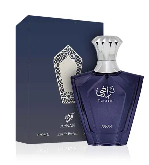 Afnan Turathi Homme Blue agua de perfume para hombres 90 ml