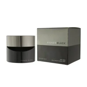 Aigner Black for Men Eau de Toilette para hombre