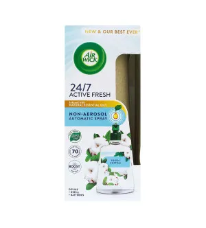 Air Wick Active Fresh Algodón Fresco ambientador automático 228 ml