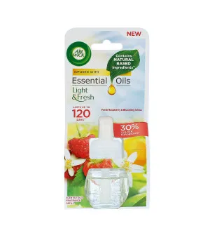 Air Wick Frambuesas y Flores de Cítricos recarga líquida para ambientador eléctrico 19 ml