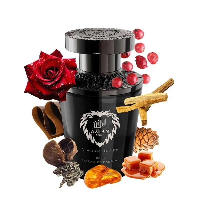 Al Haramain Azlan Oud Charcoal Edition extracto de perfume unisex