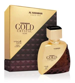 Al Haramain Gold Crystal Oudh extracto de perfume unisex