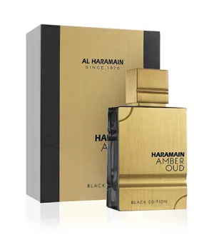 Agua de perfume unisex Al Haramain Amber Oud Black Edition 100 ml