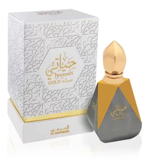 Aceite perfumado unisex Al Haramain Hayati Gold 12 ml
