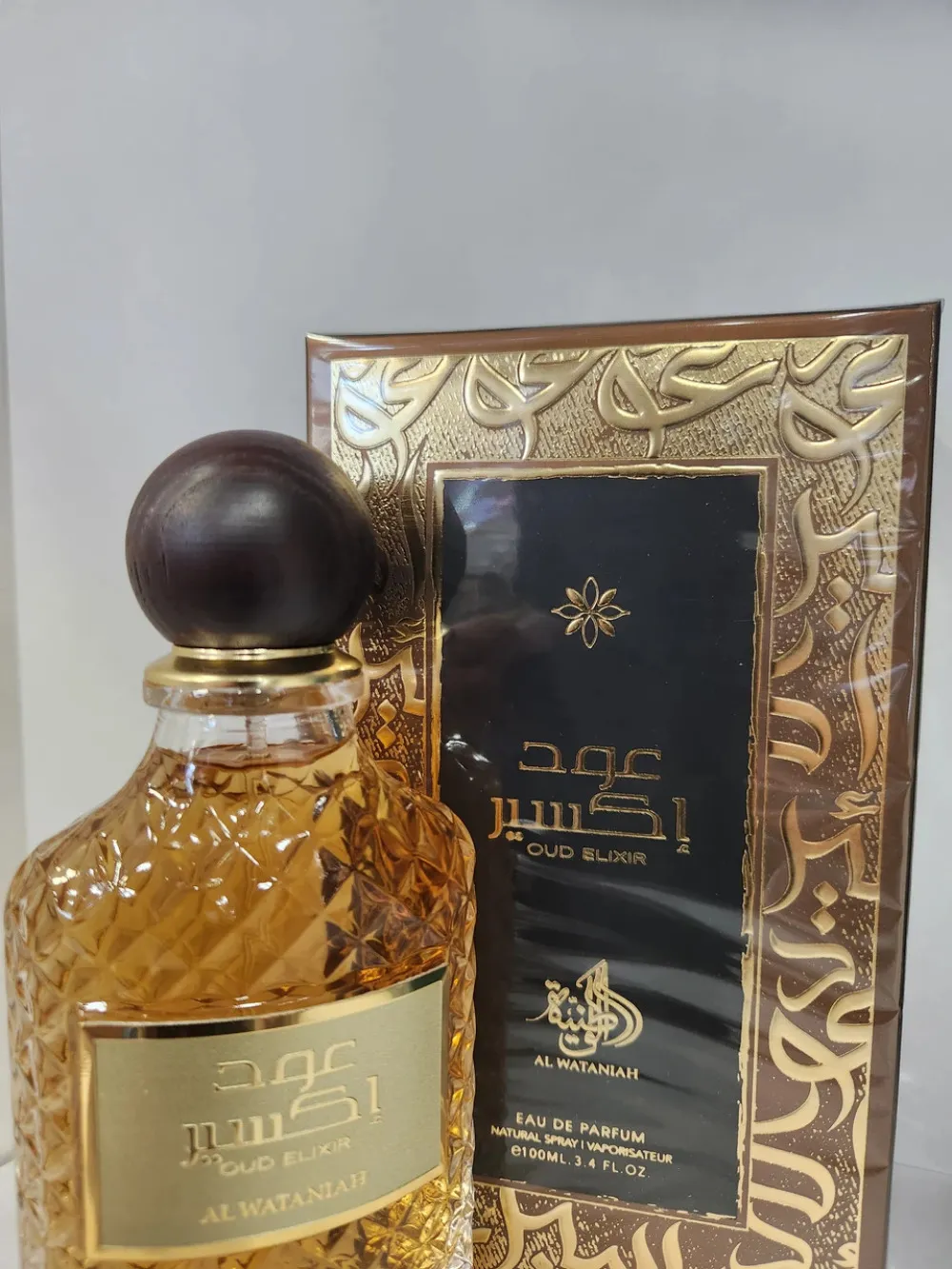 Agua de perfume unisex Al Wataniah Oud Elixir 100 ml