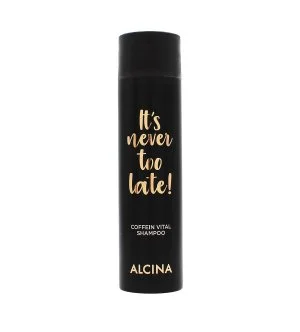 Alcina It's Never Too Late champú con cafeína para fortalecer el cabello