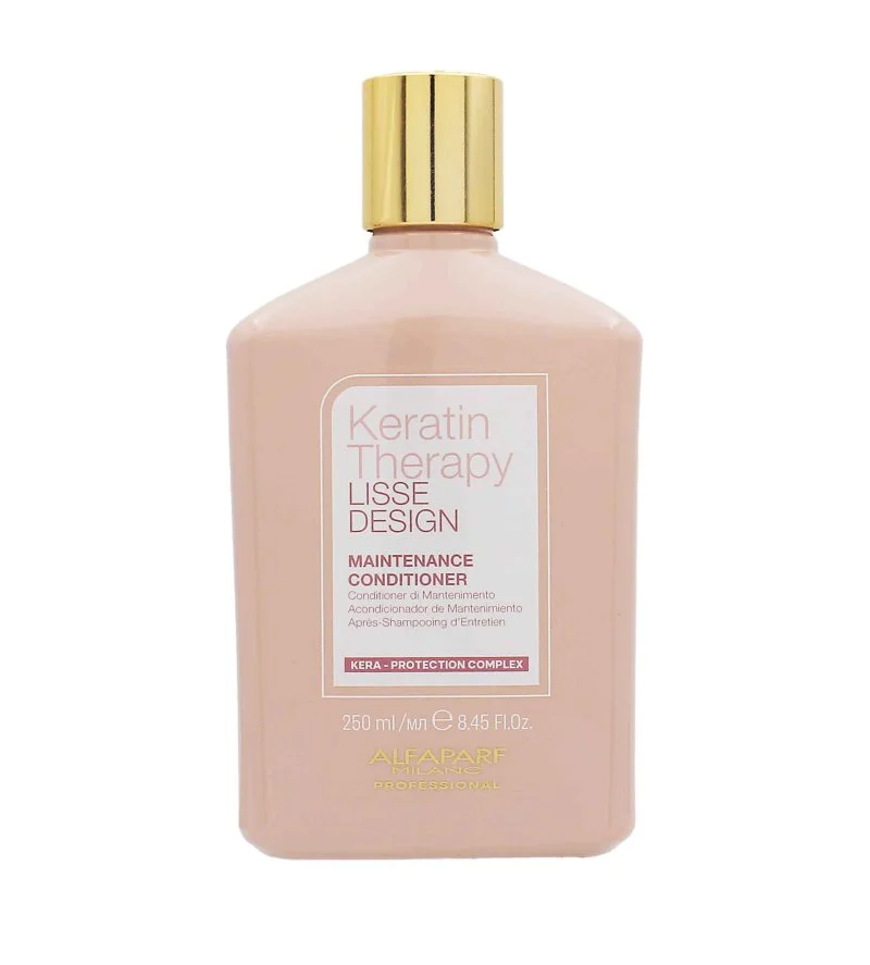 Milano Keratin Therapy Lisse Design acondicionador suave para el brillo y la suavidad del cabello 250 ml