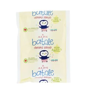 Alpa Batole polvo para bebés con extracto de hoja de olivo bolsa para niños 100 g