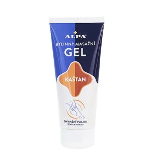 Alpa Chestnut gel de masaje herbal