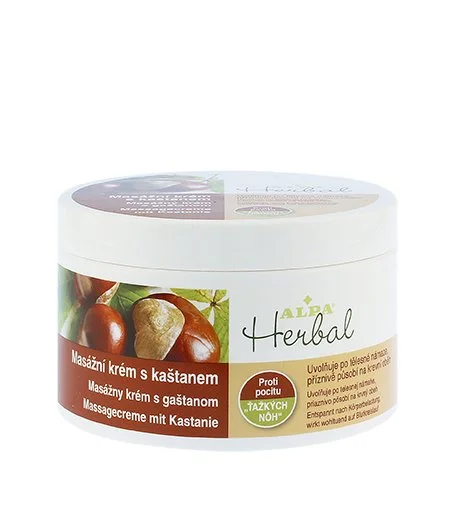 Herbal crema de masaje con castaño de Indias 250 ml
