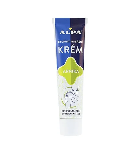 Crema de masaje herbal de árnica 40 g