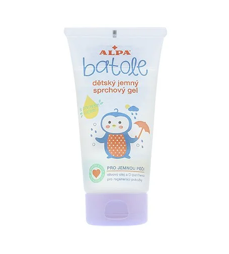 Batole gel de ducha suave con aceite de oliva para niños 150 ml