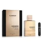 Amber Oud Black Edition set de regalo + vaporizador de perfume recargable eau de parfum unisex 150 ml
