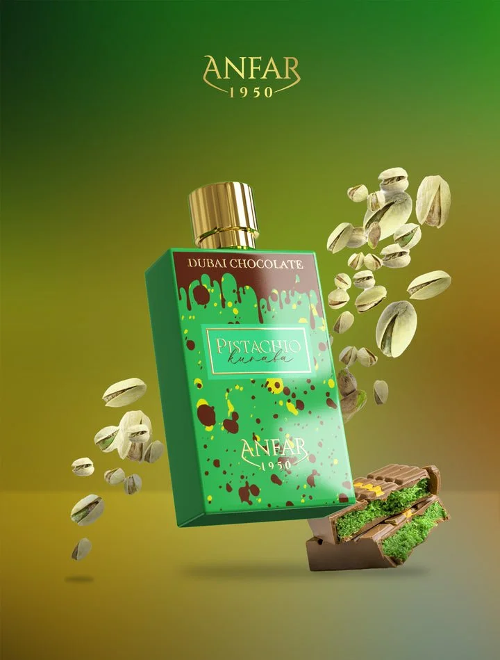 1950 Pistachio Kunafa extracto de perfume unisex 80 ml