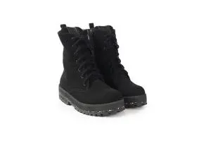 Perky Botín Negro Rústico