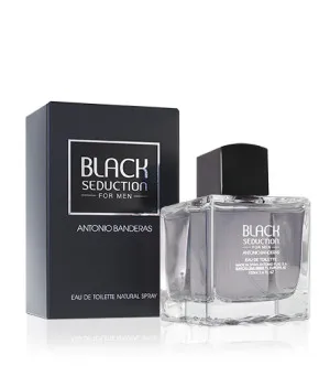 Antonio Banderas Seduction in Black agua de tocador para hombre 50 ml