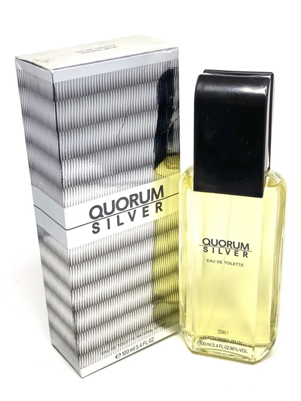Quorum Silver agua de tocador 100 ml para hombres