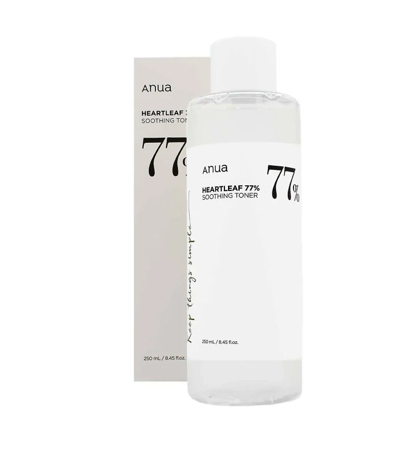 Heartleaf 77% Soothing Toner tónico facial calmante 250 ml