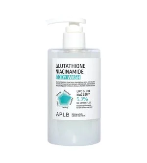 APLB Gel de ducha hidratante e iluminador con glutatión y niacinamida