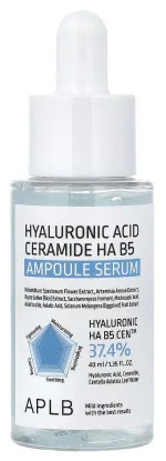 Sérum en ampolla hidratante de ácido hialurónico, ceramida y B5 40 ml