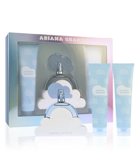 Cloud set de regalo 100 ml + loción corporal 100 ml + gel de ducha agua de perfume para mujer