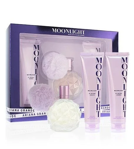 Moonlight set de regalo 100 ml + crema corporal 100 ml + gel de ducha agua de perfume para mujer
