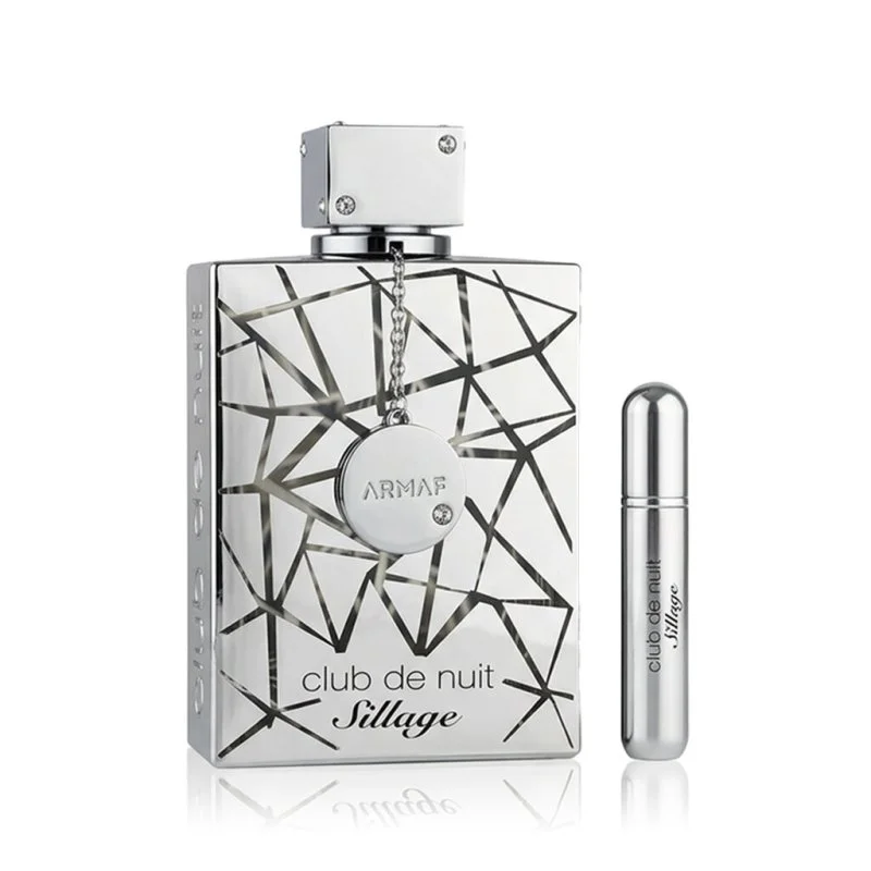 Club de Nuit Sillage Eau de Parfum unisex 250 ml + vaporizador de bolsillo recargable 5 ml