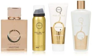 Armaf Club de Nuit Milestone Set - Eau de Parfum 30 ml + Bruma para el cabello 55 ml + Jabón 130 g + Spray corporal