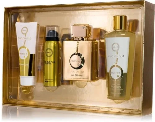 Club de Nuit Milestone Set - Eau de Parfum 30 ml + Bruma para el cabello 55 ml + Jabón 130 g + Spray corporal 50 ml