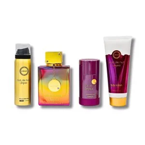 Armaf Club de Nuit Untold Set - Eau de Parfum 105 ml + spray corporal 50 ml + desodorante en barra 75 g + loción corporal