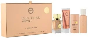 Armaf Club de Nuit Woman Set - Agua de Perfume 30 ml + bruma capilar 55 ml + desodorante en barra 75 g + crema de manos 50 ml