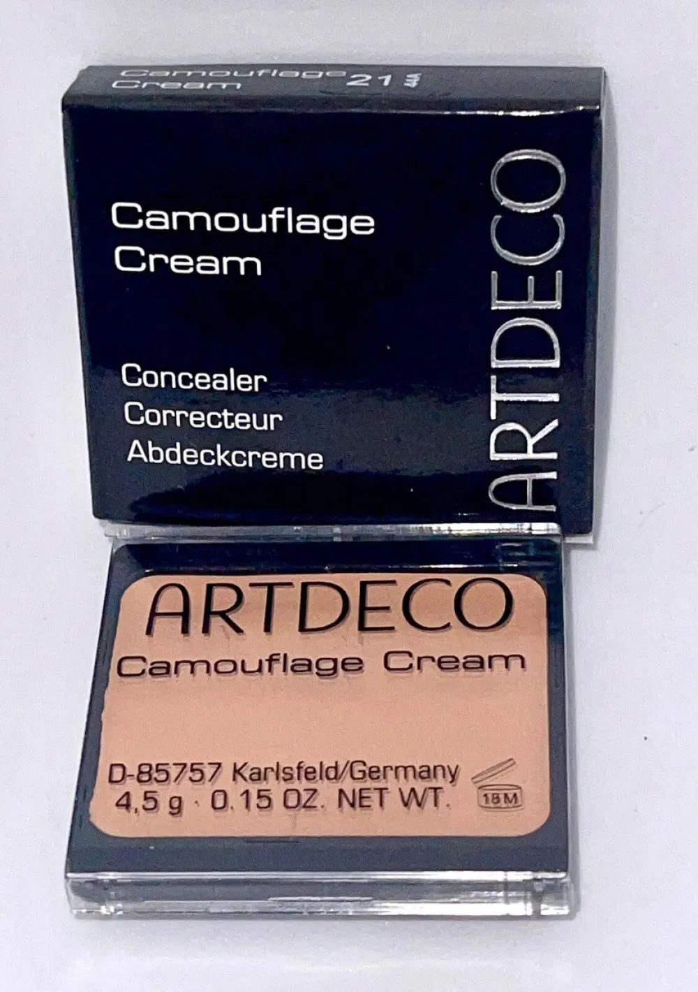 Crema de camuflaje 4,5 g - 2 Amarillo neutralizante