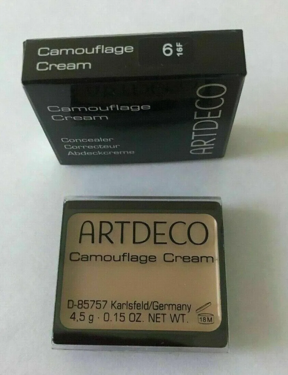 Crema de camuflaje 4,5 g - 2 Amarillo neutralizante
