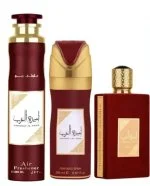 Set de regalo Ameerat Al Arab - 100 ml + Spray perfumado 200 ml + Ambientador en spray perfumado 300 ml