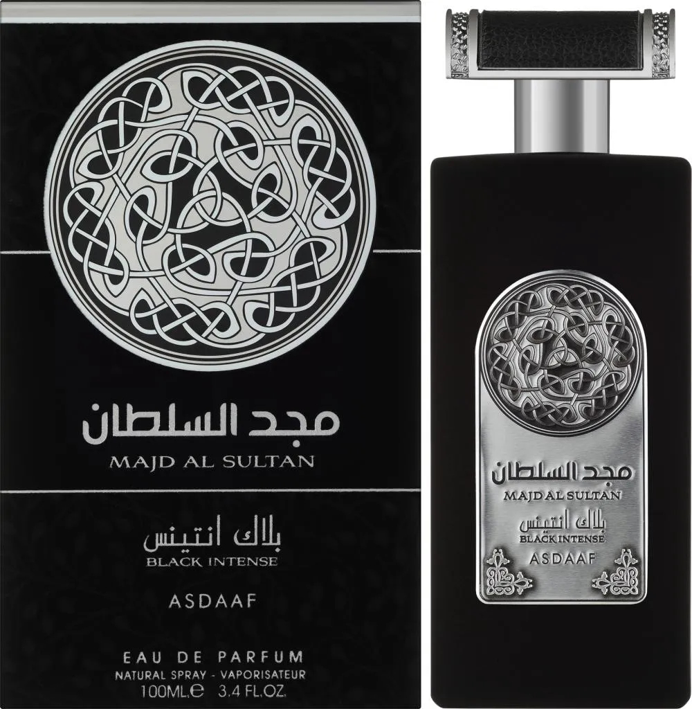 Asdaaf Majd Al Sultan Black Intense agua de perfume unisex