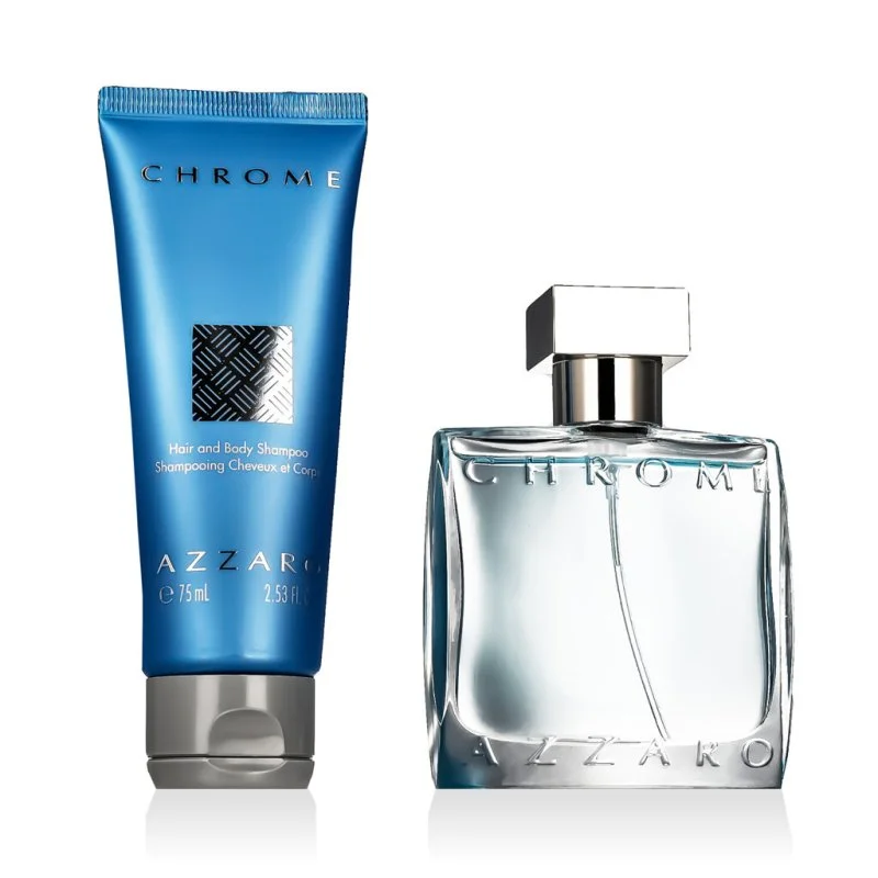 Chrome Eau de Toilette para hombre 50 ml + gel de ducha 75 ml