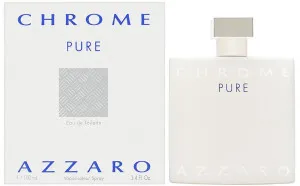 Azzaro Chrome Pure agua de tocador para hombre 100 ml