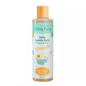 Childs Farm Baby Oat Derma Baño de burbujas sin perfume 250 ml