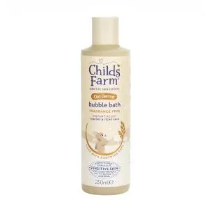 Childs Farm Baby Oat Derma Baño de burbujas sin perfume 250 ml