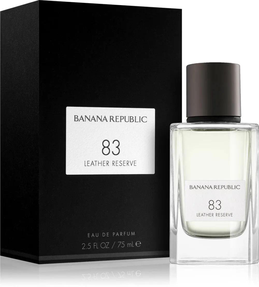 83 Leather Reserve agua de perfume unisex 75 ml
